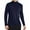 Navy Blue, variant on SSLR Turtleneck Thermal Shirts for Men Long Sleeve Shirts Fleece Lined Tops Mock Neck Base Layer