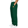 thumbnail image 3 of Iyufng Mens Straight Leg Sweatpants Drawstring Elastic Waist Small Tag Side Slit Hem Loose Casual Trousers, 3 of 6