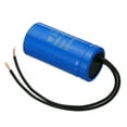thumbnail image 3 of Uxcell 200uF 250VAC CD60 Run Capacitor 2 Wires 50/60Hz Motor Starting Capacitor, 3 of 5