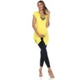 thumbnail image 4 of White Mark Women's Maternity Embellished Tunic Top, 4 of 5
