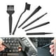 thumbnail image 5 of Cepillo de limpieza de teclados,Cepillo suave de limpieza Limpiador de teclados,juego de 6,Kit de cepillos multifunción para herramientas de limpieza de computadoras,Esquina Duster, 5 of 10