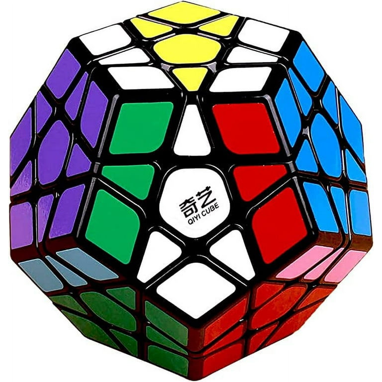 Megaminx Speed Cube, 3x3x3 Pentagonal Speed Cube Dodecahedron Magic Cube  Puzzle Black 