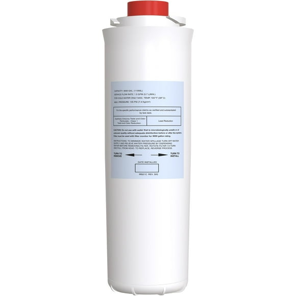 KrohneTec 51300C Filter compatible with Elkay ezH2O EWF3000 (No Chip - 1 Pack)