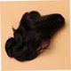 thumbnail image 3 of FOMIYES 1Ud Ponytail Sintético Negro Con Clip Garra Para Recogidos Cómodos Y Seguro, 3 of 8