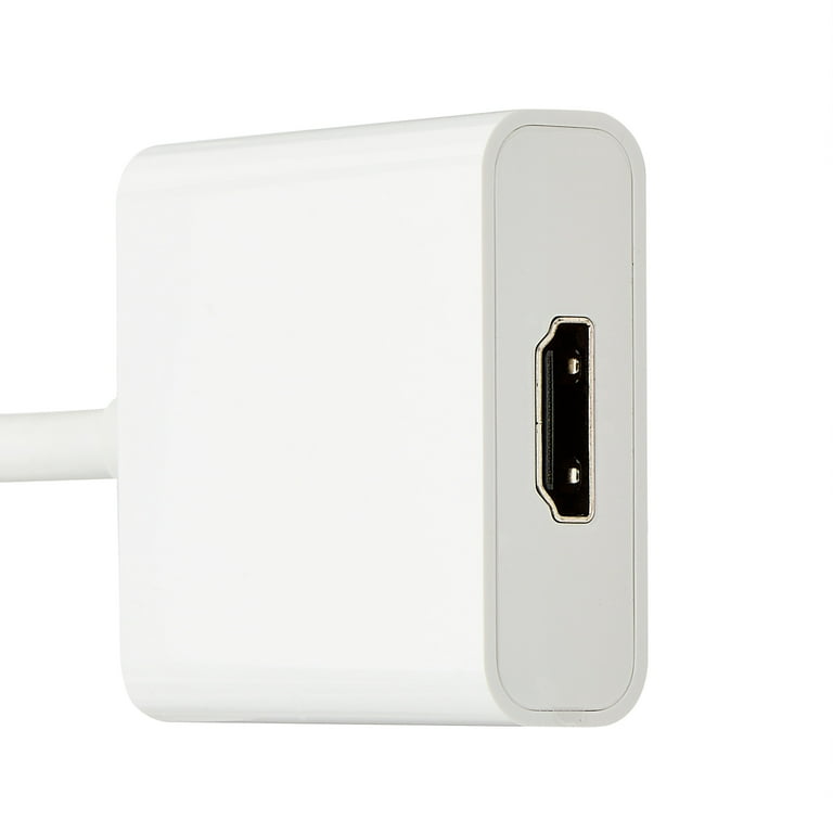 onn DisplayPort to HDMI Converter Adapter with Audio - Supports 4K