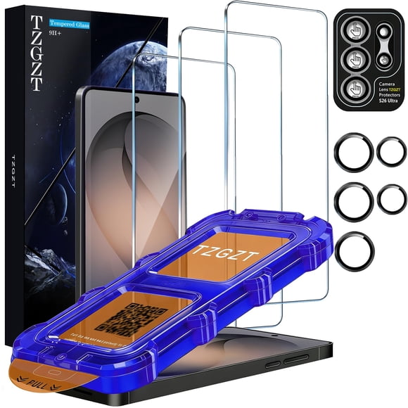 Protector de pantalla y protector de lente para Samsung S26 Ultra, paquete de 3