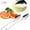Style2-Silver, variant on TXYRDXK 2Pcs Grapefruit Spoons Serrated Edge Stainless Steel Grapefruit Utensils Tool Dessert Spoons for Citrus Lemon Kiwi Salads Melon Lime Pitaya Apple Fruit Puree (Style2-Silver)