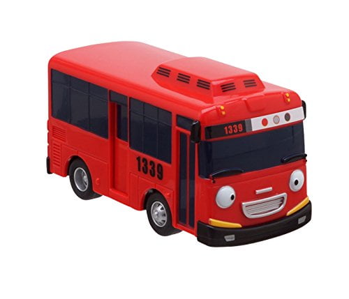 The Little Bus TAYO Diecast Plastic Car POCO Model Excavator Pull Back Gear 