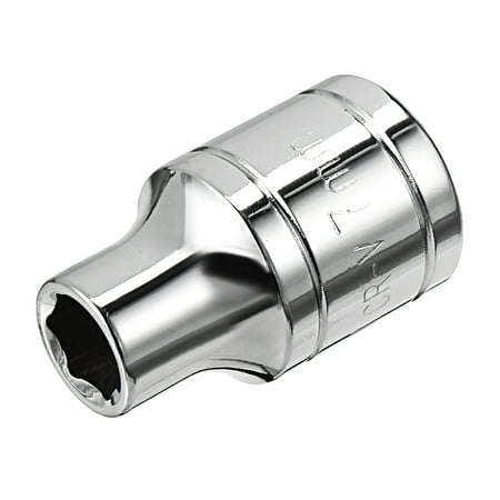 

3/8-inch Drive 7mm 6-Point Shallow Socket Cr-V Steel