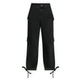 thumbnail image 5 of Madden NYC Women's Denim Cargo Joggers, 28" Inseam, Sizes XXS-XXL, 5 of 5