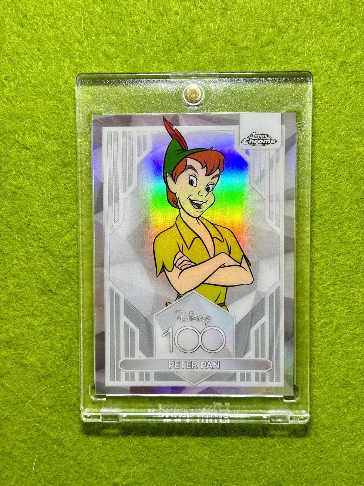その他 Topps Chrome Disney100 PETER PAN 299 PETER PAN Disney 100 SILVER REFRACTOR CARD 2023 Topps Chrome