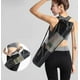 thumbnail image 4 of Large Yoga Pilates Mat Bag, 25cmx90cm Yoga Mat Bag, Portable Oxford Cloth Yoga Mat Mesh Bag Yoga Mat Storage Bag, Black Yoga Bag Fits Most Mat Sizes, 4 of 4