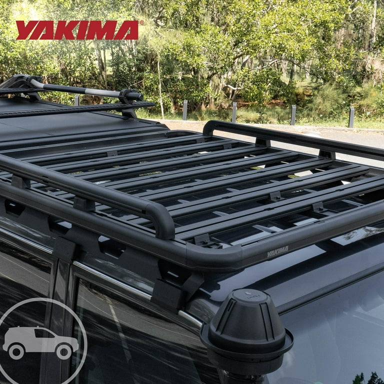 Yakima 76 by 65 Inch LockNLoad Perimeter Raised Rail Kit for Roof