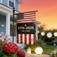 thumbnail image 5 of America 250 Flag 12x18 Black, 250th Anniversary USA Garden Flag Outdoor Patriotic Yard Decor 4th of July Veterans Day, 5 of 6