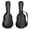 Black-EPP, variant on Yescom Acoustic Guitar Case Hard Dreadnought 41 Inch Wooden Hardshell Carrying Case with Lock Accessory Compartment for Airline Travel Black
