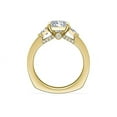 thumbnail image 2 of 2.30 Ct Excellent Radiant Shape Moissanite 3 Stone Anniversary Ring for Ladies Solid 14K Yellow Gold Size 3.5 by Diamond-Capitals, 2 of 7