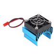 thumbnail image 2 of Heat Sink With, 1 10 Scale Electric Rc Car 540 Rc Motor Fan,Rc Cooling Fan for Fans,540 19t 550 3650 Motor Blue, 2 of 8