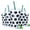 White, variant on 5 Pcs Soccer Themed Cups, 24 oz Plastic Water Cup Bulk Reusable Football Design Cola Cup with Lid and Straw for Soccer Birthday Party Decoration