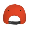 thumbnail image 6 of Fotbe Orange Baseball Cap, Orange Print Dad Hat,Outdoor Hat,Adjustable Sports Cap, Perfect For Activities, 6 of 9
