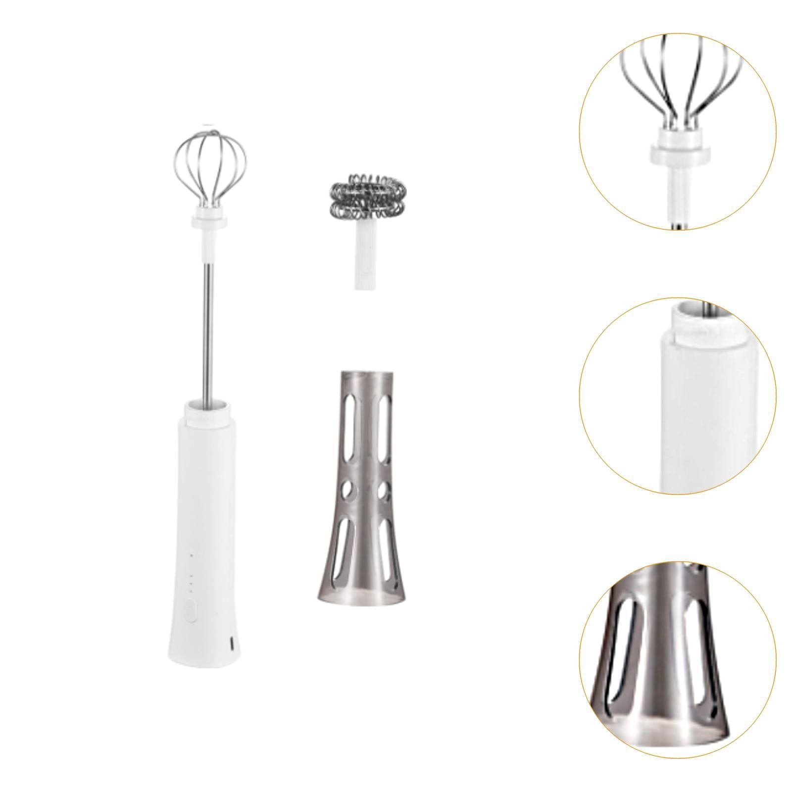 TISHITA Handheld Milk Frother Automatic Cream Whisk Lightweight Coffee Blender Handheld Coffee Frothing Tool for Drinks Mix Macchiato
