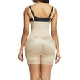 thumbnail image 4 of Women Control Shapewear Bodysuit Side Zipper Body For Women Firm Triple Control Open Bust Fajas Bodysuit plus Size Sweat Band Waist Trainer for Women, 4 of 4