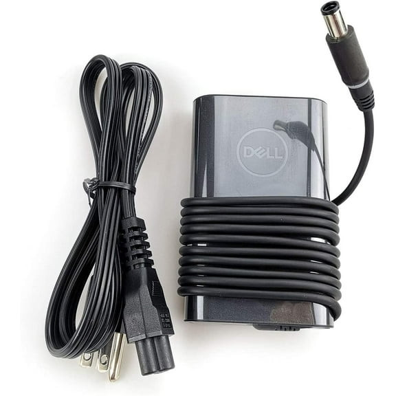 Roll over image to zoom in Dell Laptop Charger 65W watt AC Power Adapter(Power Supply) 19.5V 3.34A for Dell