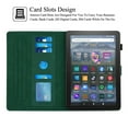 thumbnail image 3 of Artyond Case for Fire HD 8/Fire HD8 Plus 2022/2020, PU Leather Folio Stand Card Slots with Auto Sleep/Wake Case for Amazon Kindle Fire HD 8/HD8 Plus 10th/12th Generation, 2020/2022 Released, Green, 3 of 8