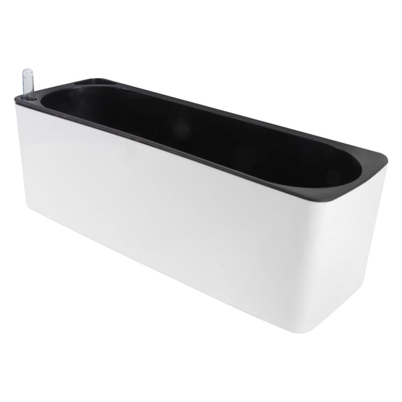 Niceauty 1Set Strong Plastic Water Absorption Flower Pot with Real Time Water Level Indicator