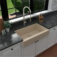 thumbnail image 4 of Karran Usa QAR-740-BI-PK1 Quartz Qar 34" Farmhouse Single Basin Quartz Composite Kitchen, 4 of 5