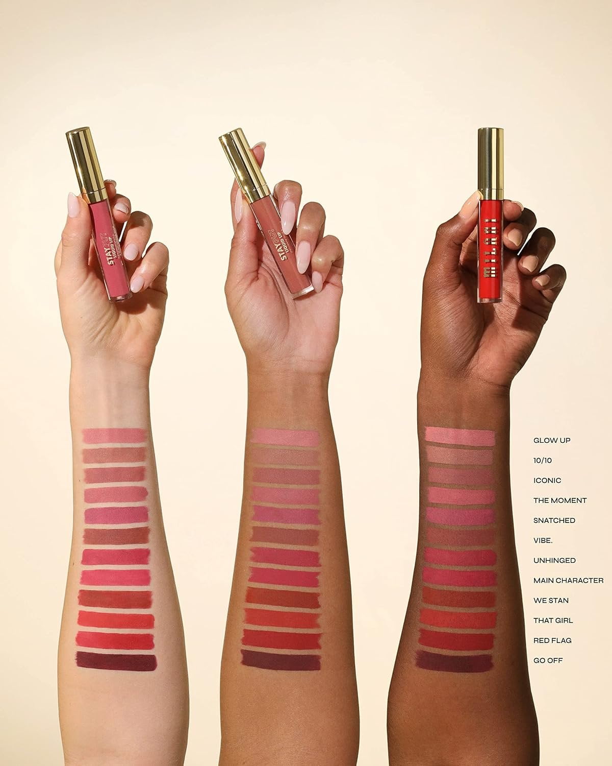Milani Stay Put Liquid Lip Longwear Lip, Vibe