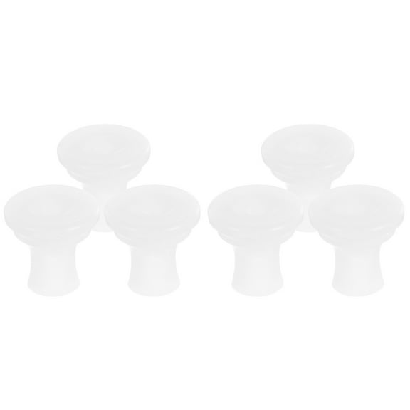 2 Count Pressure Cooker Accessories Tan Plate Holder Cap White