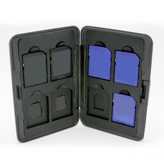 Estuche para tarjeta de memoria Organizador de soporte portátil Accesorios de plástico para Micro SD SDXC Universal Accesorios Electrónicos