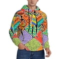 thumbnail image 2 of Wukai Dancing African Womans Print Men Hoodies Fleece Sweatshirts Long Sleeve Sweaters Pullover Fall Outfits Winter Clothes-Small, 2 of 7