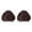 Dark Brown, variant on FVDPWYE Space Bun Hair Clip Fashion Easy to Wear Thick Headdress for Proms Parties Women Brown Black