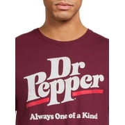 Dr. Pepper Men’s & Big Men’s Graphic Tee Shirt, Sizes S-3XL