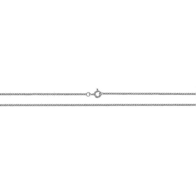 Caja de plata de ley N2573 para mujer con extensor de cadena de 41+5 cm --- Código de producto 52134