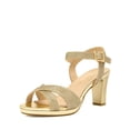 thumbnail image 1 of Sandalia DREAM PAIRS ICE-1 Tacón Grueso 8 cm Dorado con Brillo, 1 of 7