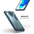 thumbnail image 4 of Ringke Fusion-X Case Compatible with Xiaomi Redmi K30 Pro / Poco F2 Pro, Transparent Hard Back Shockproof Advanced Bumper Cover - Space Blue, 4 of 9