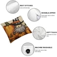 thumbnail image 4 of SHANXI Pillow Cover Pumpkins Throw Pillows Cover Pillowcase with Maple Leaf Truck Decor Sofa Couch (PF Set) 22x22in, 4 of 5