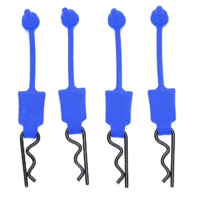 4 Uds 1/10 RC coche Clips pines Universal coche Shell perno pestillo Clip reemplazo modelo coche Shell accesorio