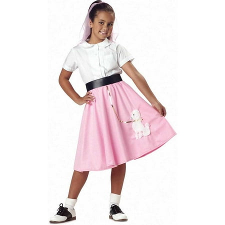 Child Poodle Skirt Costume California Costumes 361
