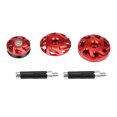 thumbnail image 3 of Motorcycle Frame Hole Covers, High Strength Easy Installation CNC Aluminum Alloy Anti Scratch Professional Frame Hole Decorative   For Motorbike Refitting, 3 of 8