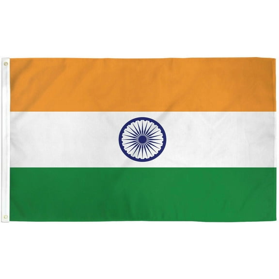 India 3x5ft Flag of India Indian Flag 3x5 House Flag Nylon 68D WATERPROOF FABRIC