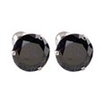 thumbnail image 2 of Ear Studs Anti-allergic Cubic Zirconia Stainless Steel 3 Prong Design Earrings For Daily Life, 2 of 5