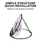 thumbnail image 5 of Chipping net, hitting mat, wooden tees, rubber balls, fixed parts, training, golf practice, backyard golf, portable, foldable, lightweight, durable, metal frame, wooden base, for home, for, 5 of 9