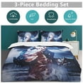 thumbnail image 5 of Jujutsu Kaisen Duvet Cover Set 3-Piece Bedding Set Soft Warm And Comfortable Soft Bed Set with 1 Duvet Cover And 2 Pillowcases for Bedroom All Season 79"x90", 5 of 7