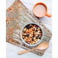 thumbnail image 3 of Orange Grey Forest Kitchen Dish Towels for Drying Dishes Set of 2, Grey Modern Art Oil Painting Waffle Weave Microfiber Hand Tea Bathroom Towels Quick Dry & Absorbent Towel 12x12, 3 of 7