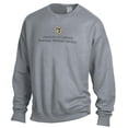 thumbnail image 2 of Men's ComfortWash Gray Colorado Anschutz Medical Campus Garment Dyed Fleece Crewneck Pullover Sweatshirt, 2 of 3