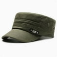 thumbnail image 2 of Men's Cot Ton Flat Cap / All Season Outdoor Fishing And Travel Hat, 2 of 3