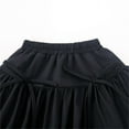 thumbnail image 4 of OGLCCG Girls Y2K Ruffle Mini Skirt High Waisted Bow Ruffle Tiered Skirts Elastic Waist Cute A Line Short Skirts 3-13 Years, 4 of 5